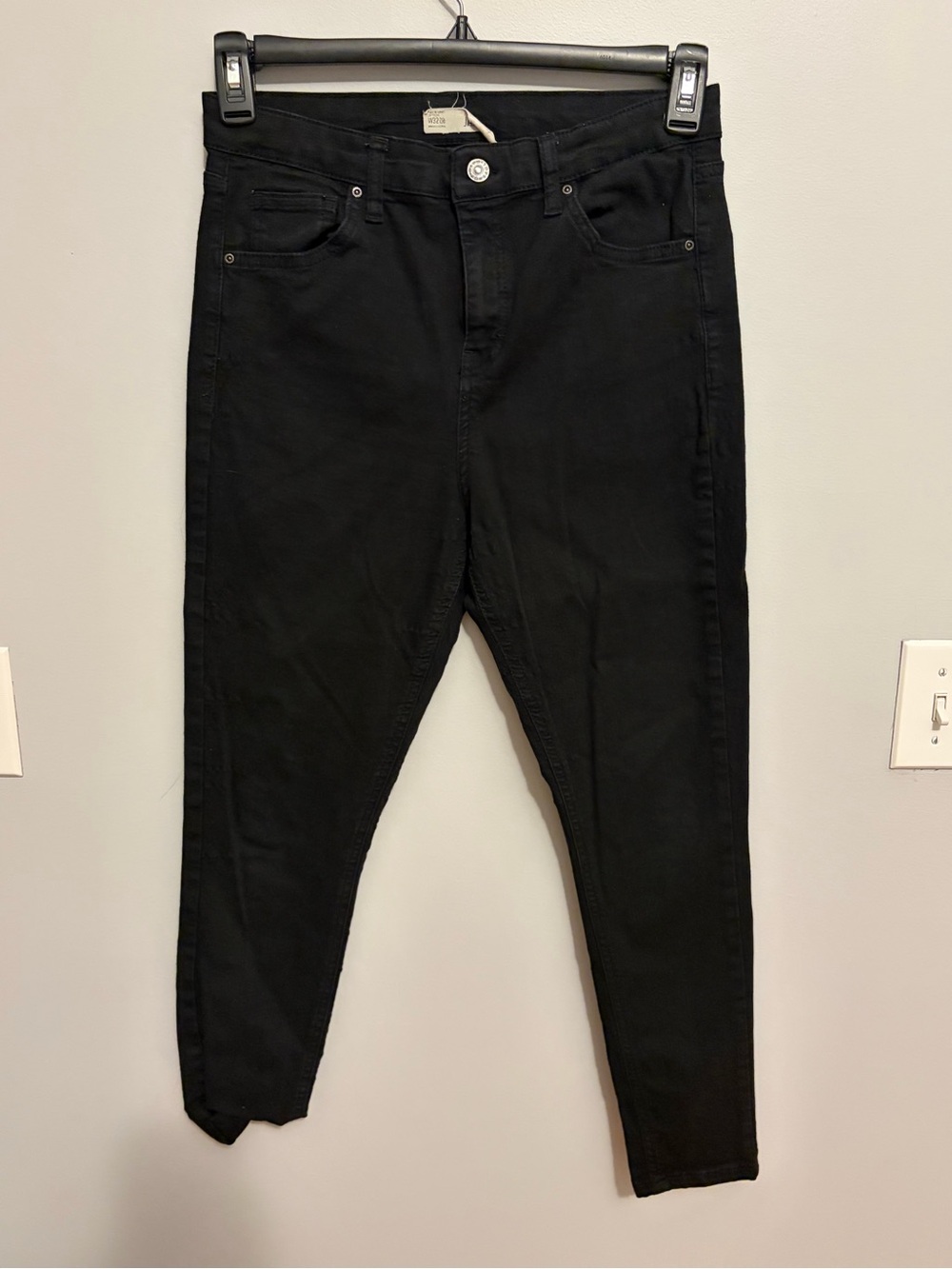 Black high waisted Skinny Jeans